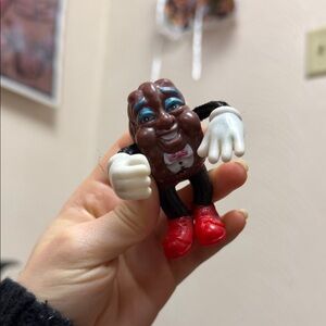 Vintage California Raisins Figurine with Red Shoes